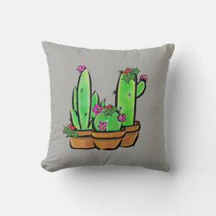 Coussin Jolie fleur de Noël Cactus cactus succulents