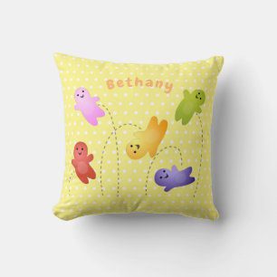 Coussin Jolie gelée bébés bonbons bonbons dessin animé