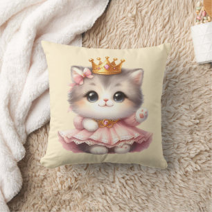 Coussin Jolie petite Kitten Princesse