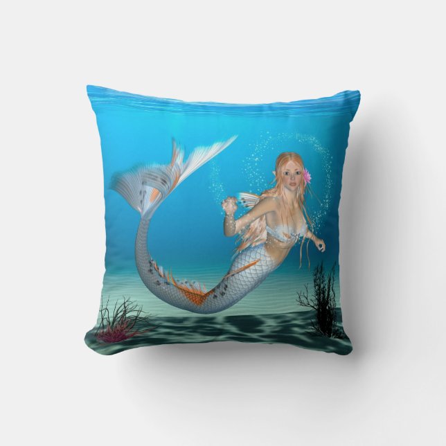 Coussin Jolie sirène (Recto)