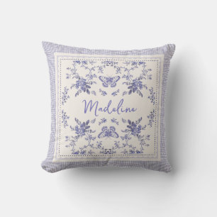 Coussin Jolie Toile Papillon