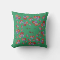 jolies fleurs roses rouges et bourgeons roses fleu