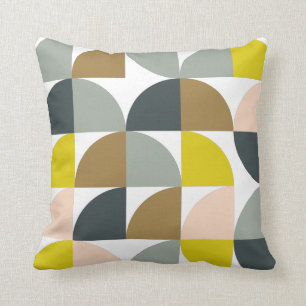 Coussin Jolies formes géométriques Motif dans des couleurs