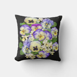 Coussin Jolies Pansies