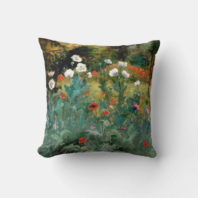 Coussin Jolies Poppies (Recto)