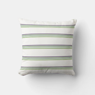 Coussin Jolies rayures blanches modernes