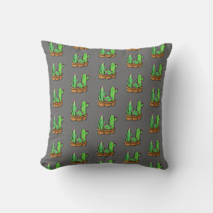 Coussin Jolis cactus cactées succulentes