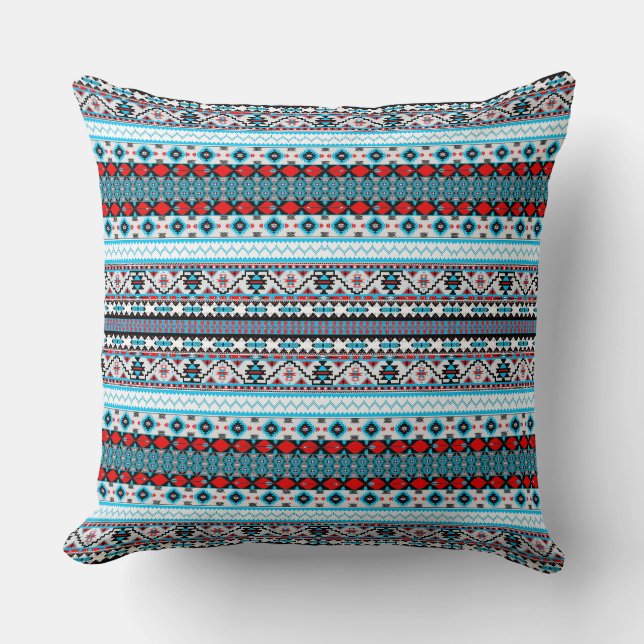 Coussin Jolis motifs colorés (Recto)