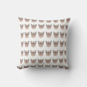 Coussin Jolis rennes de Noël