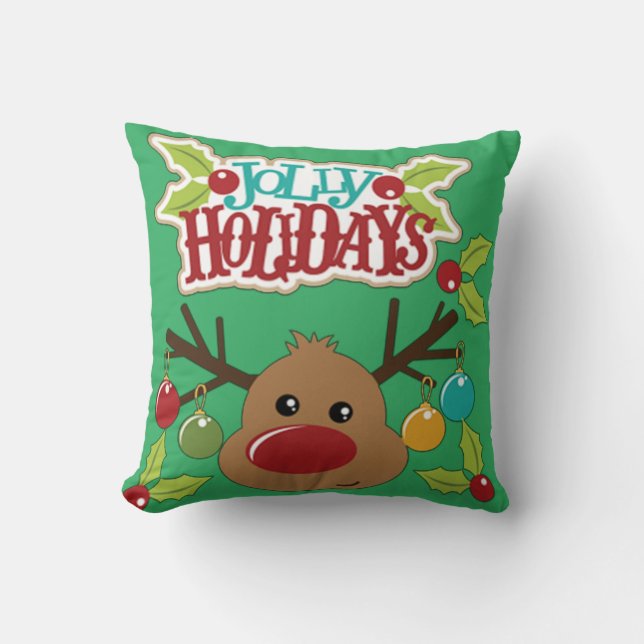 Coussin Jolly Holidays (Recto)