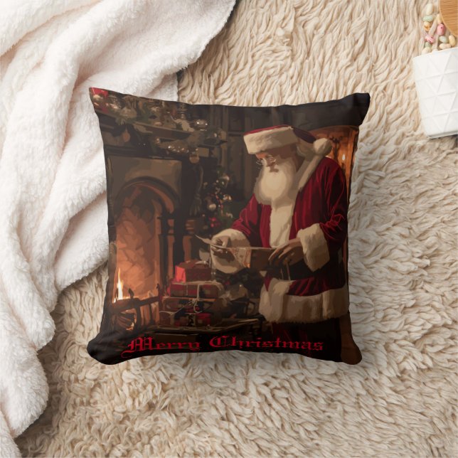 Coussin Jolly Old Saint Nick (Couverture)