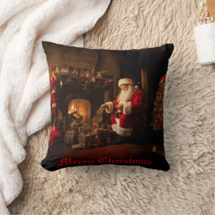 Coussin Jolly Old Saint Nick