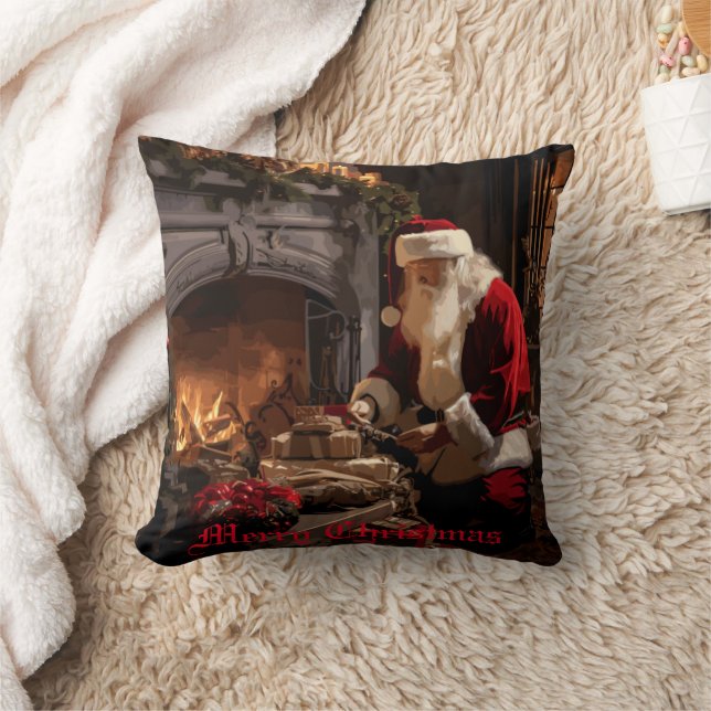Coussin Jolly Old Saint Nick (Couverture)