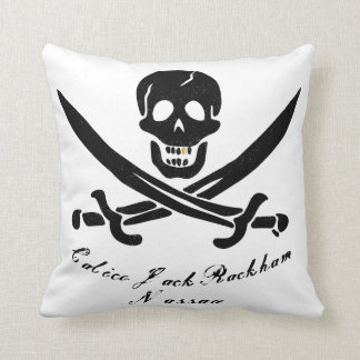 Coussin Jolly roger Drapeau du Pirate de Calico Jack Nassa