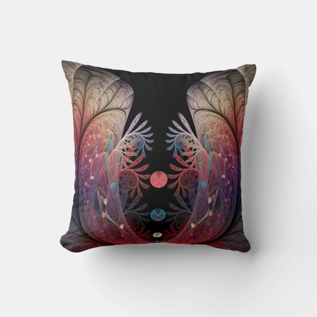 Coussin Jonglage Abstrait Moderne Fantaisie Art Fractal (Recto)