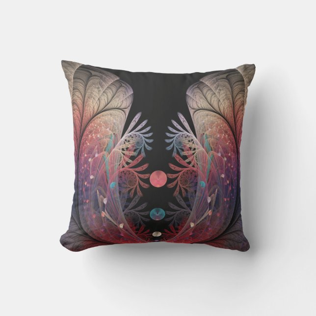 Coussin Jonglage Abstrait Moderne Fantaisie Art Fractal (Recto)