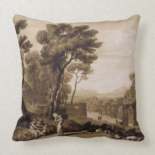 Coussin Joseph Mallord William Turner la femme et le