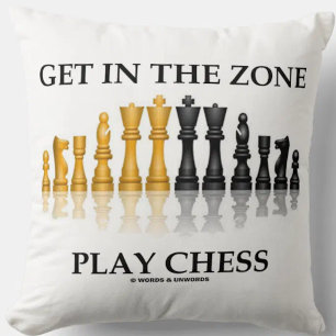 Coussin Jouer Dans La Zone Jouer Conseil Échecs Jeu D'Éche