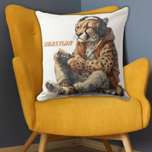 Coussin Jouer de l'oreiller Cheetah pour enfants décor