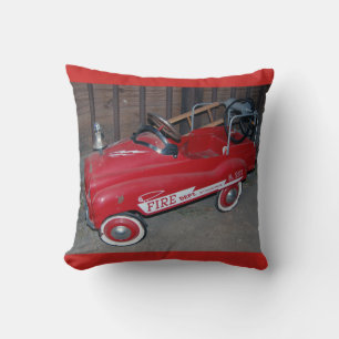 Coussin Jouet de camion-feu pour Noël