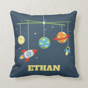 Coussin Jouets de chambre spatiale pour bébé garçon Oreill