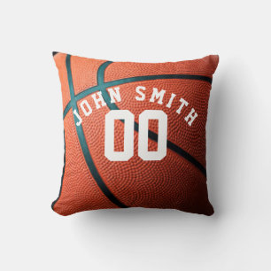 Coussin JOUEUR DE BASKETBALL PERSONNALISER Rétro Vintage