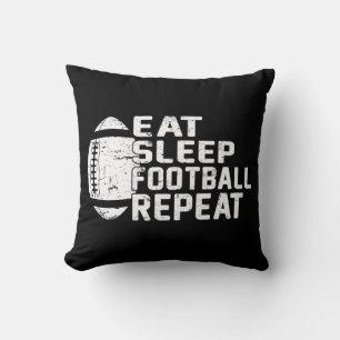 Coussin Joueur de football Dormir Football Répéter Aimer F