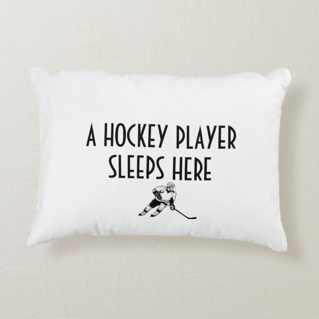 Coussin JOUEUR DE HOCKEY (Dos)