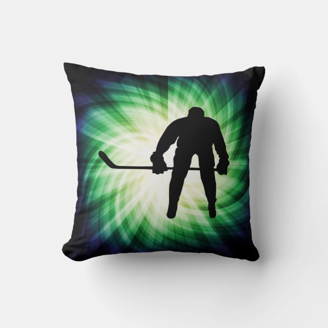 Coussin Joueur de hockey frais (Recto)