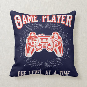 Coussin Joueur de jeu vidéo de pièce de jeu