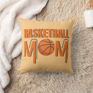 Coussin Joueur de l'équipe de basket-ball Maman Sports