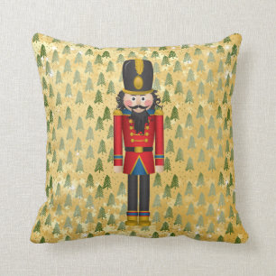 Coussin Joueur de noix Noël au soldat des fêtes de Noël