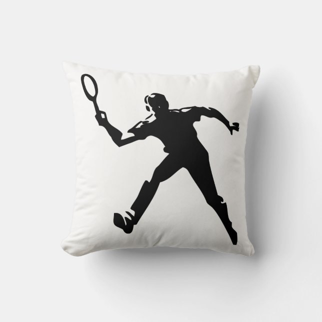 Coussin Joueur de tennis (Recto)