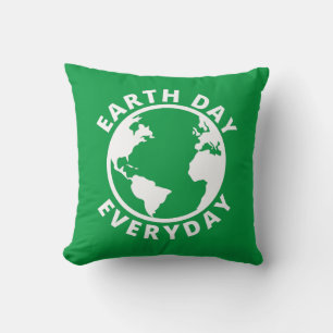Coussin Jour de la Terre tous les jours - Jour de la Terre