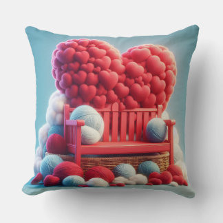 Coussin Jour de Valence personnalisable