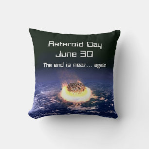 Coussin Jour des Astéroïdes 30 juin