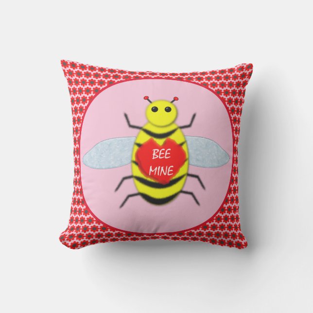 Coussin Jour des Véntines (Recto)