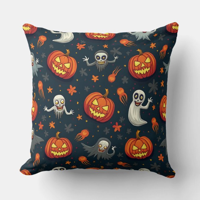 Coussin Jour d'Halloween (Recto)