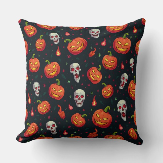 Coussin Jour d'Halloween (Recto)