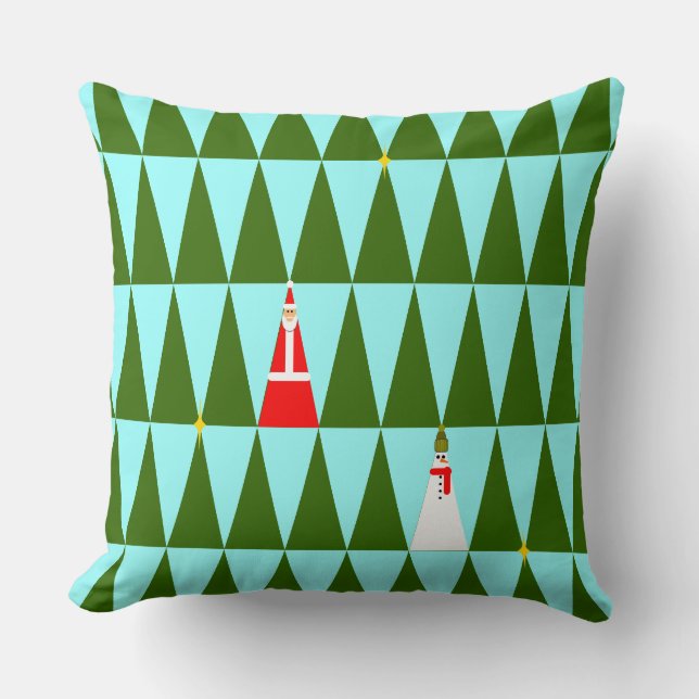 Coussin Jour et Nuit Noël (Recto)