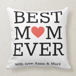 Coussin Jour le meilleur de maman jamais de mère