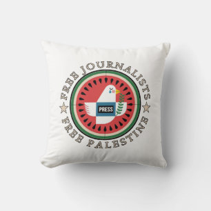 Coussin Journalistes libres Palestine libre