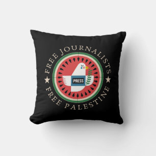 Coussin Journalistes libres Palestine libre