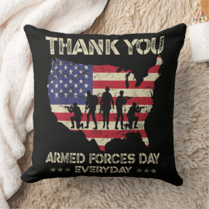 Coussin Journée des forces armées