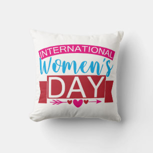 Coussin Journée internationale des femmes 