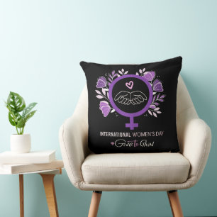 Coussin Journée internationale des femmes 2026 8 mars