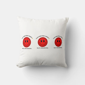 Coussin Journée nationale du sourire 31 mai
