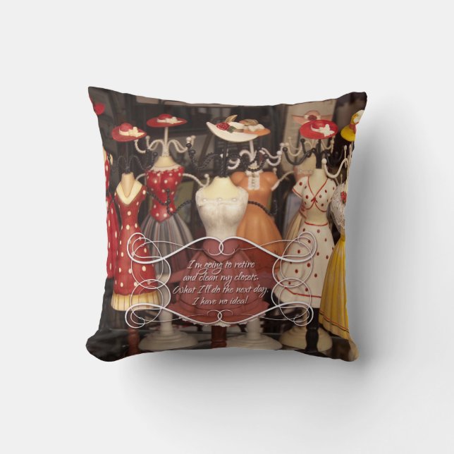 Coussin Jours 1 de retraite (Recto)