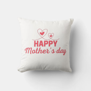 Coussin Joyeuse fête des mères, cadeau de la Fête des mère