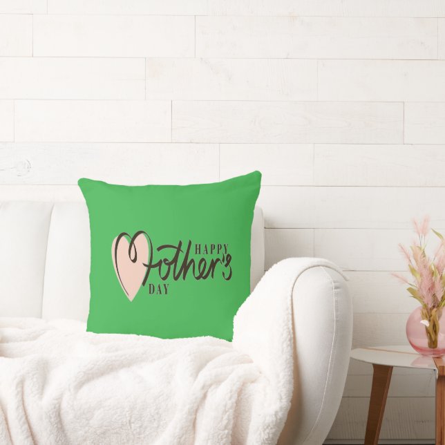 Coussin Joyeuse fête des mères - Élégante conception du co (Canapé)
